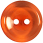 bouton orange avec 2 trous