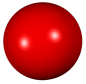 Boule rouge